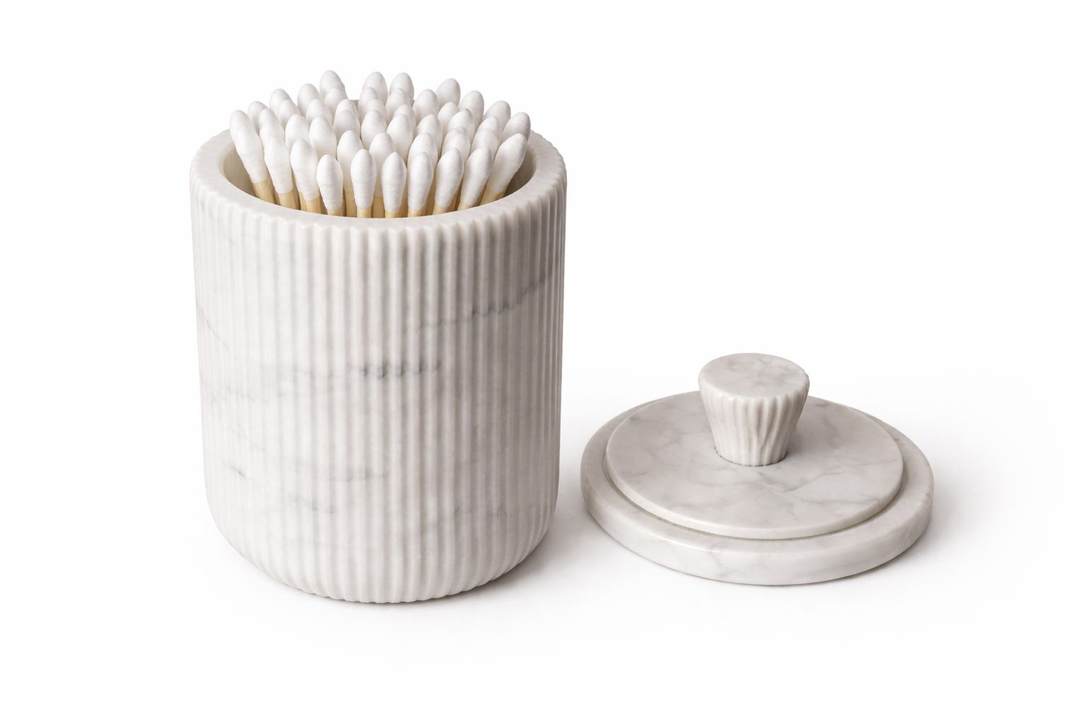 Cotton Swab Storage Dispenser